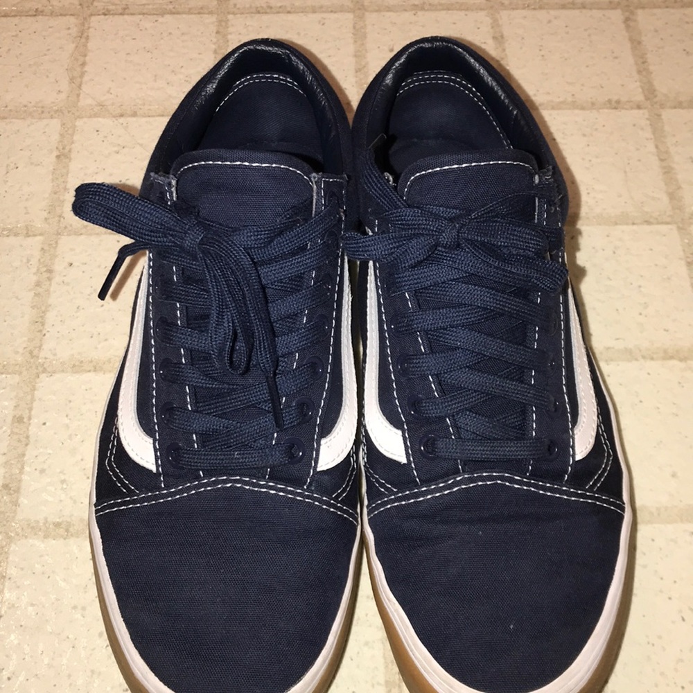 Navy Blue Old Skool Vans